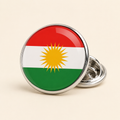 Kurdistan Flag Lapel Pin